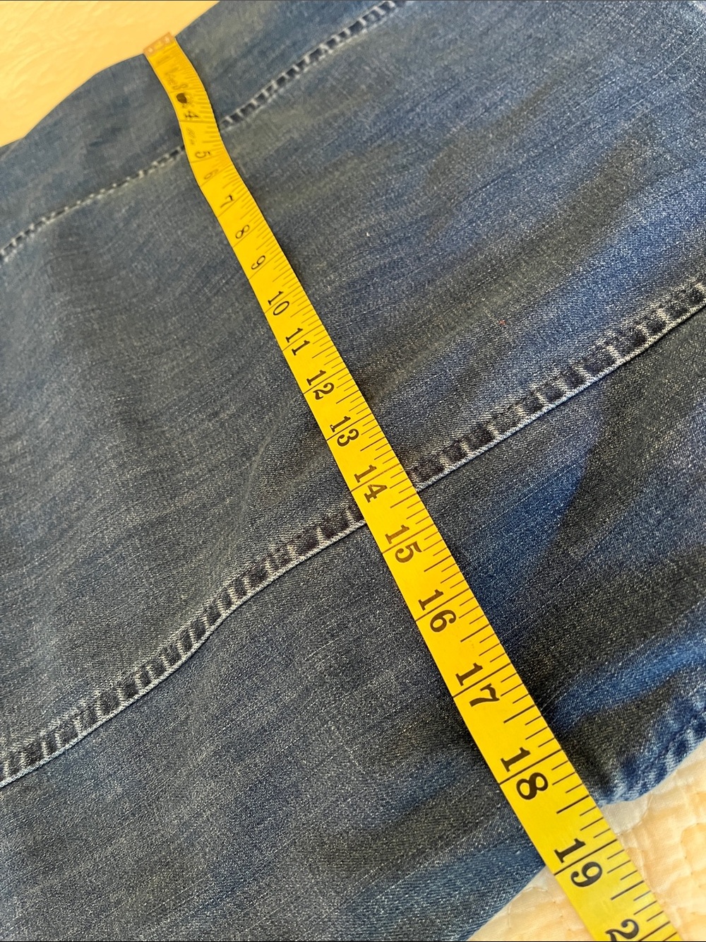 Madewell Denim Dress Cut Outs Sleeveless Women’s 6 Blue Pockets Coastal Cowgirl - Picture 15 of 17